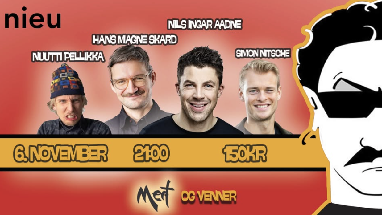 Standup med Mert og venner