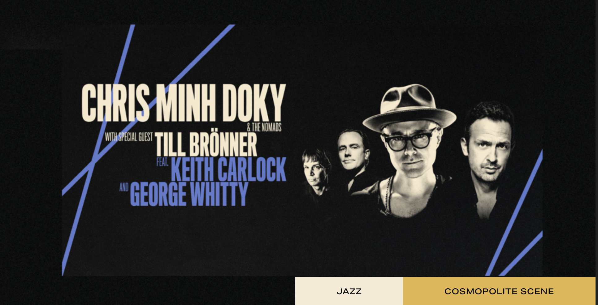 Chris Minh Doky & The Nomads with special guest Till Brönner