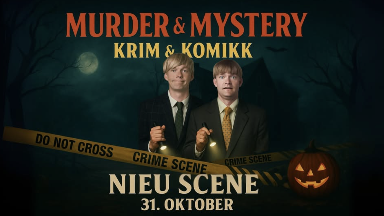 Murder & mystery, komikk & krim