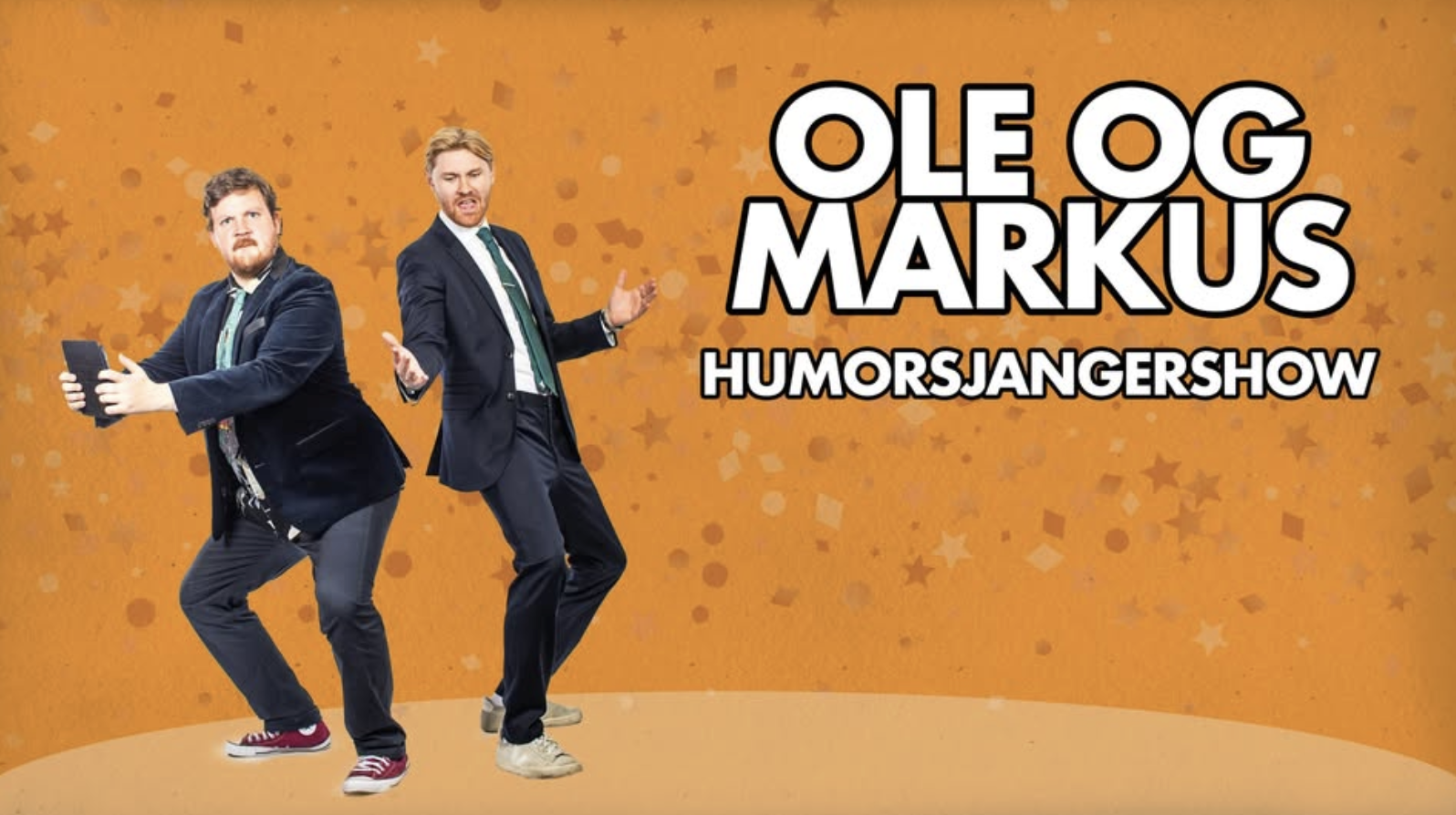 Ole og Markus humorsjangershow én time - mange sjangre