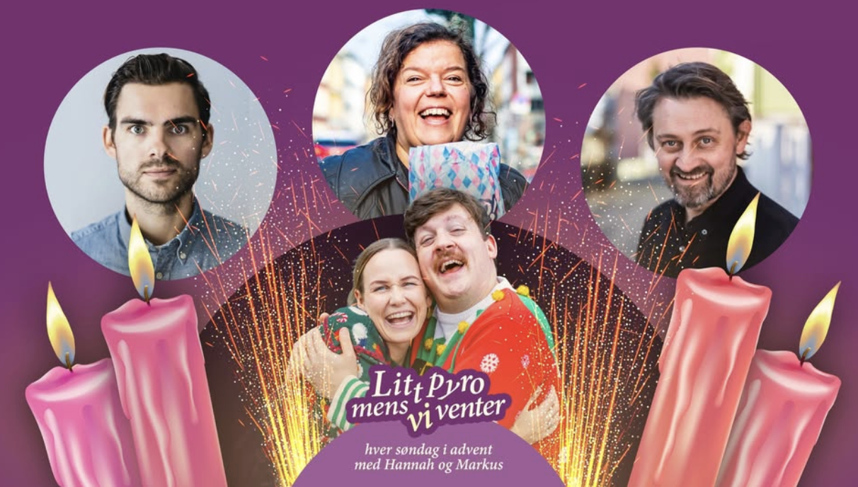 Litt pyro mens vi venter - hver søndag i advent