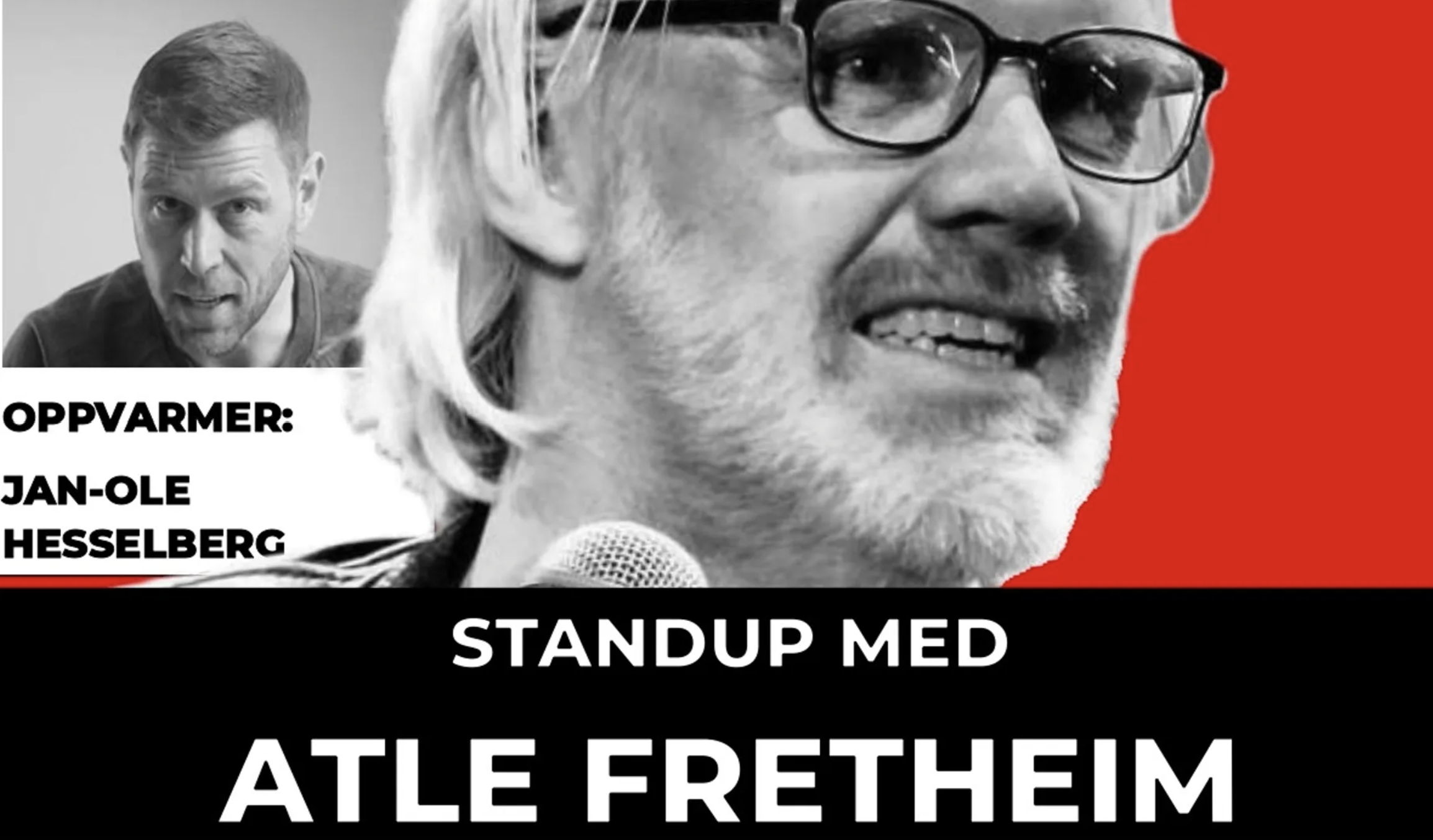 ALLE SKAL LE! - Standup med Atle Fretheim