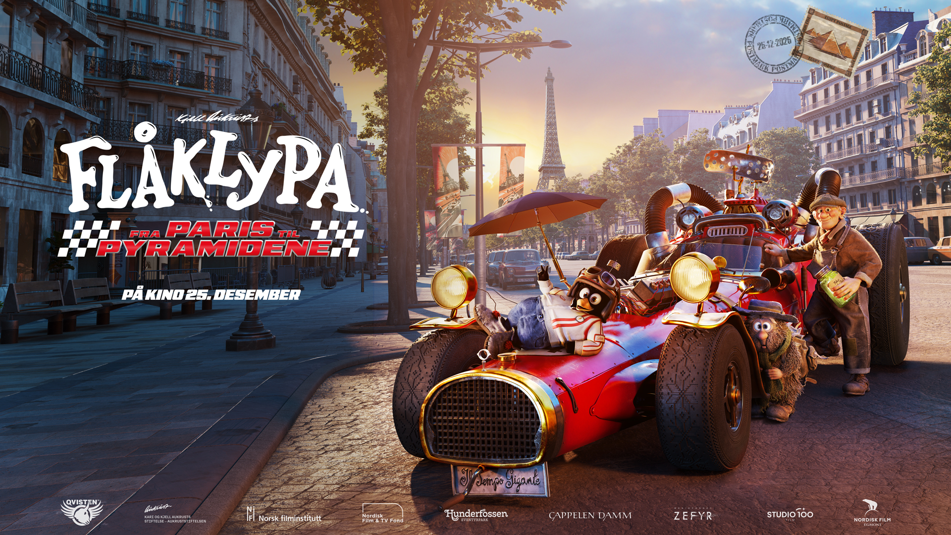 Flåklypa - Fra Paris til pyramidene