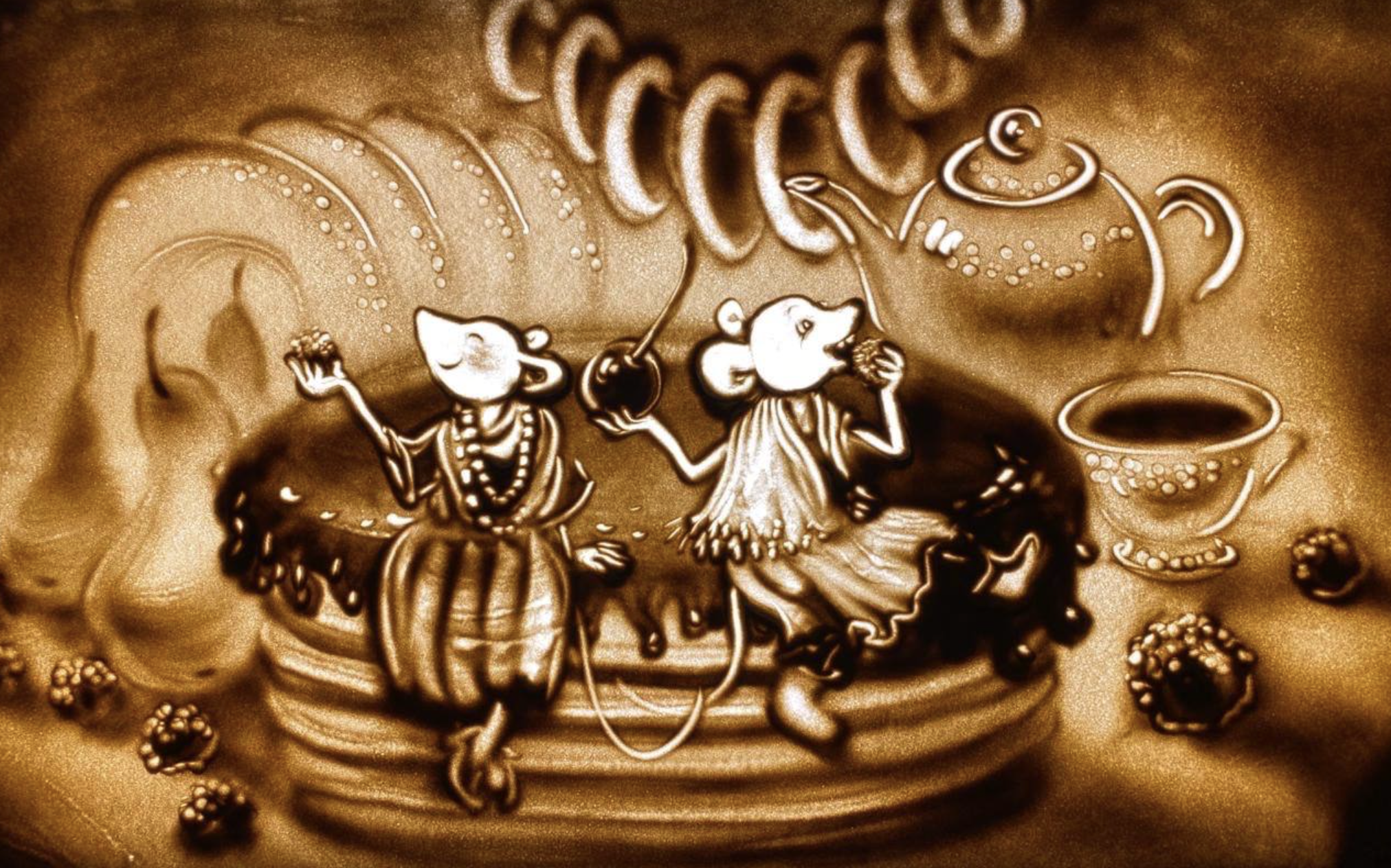 Sandshow: Husmusa og fjellmusa (Norske Folkeeventyr)